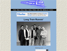 Tablet Screenshot of longtrainrunnin.com
